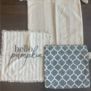 Decorative Throw Pillow Covers Set